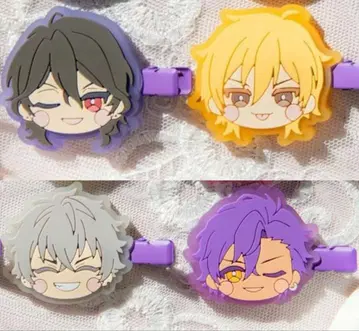 앞머리 클립 2 UNDEAD 4개 세트