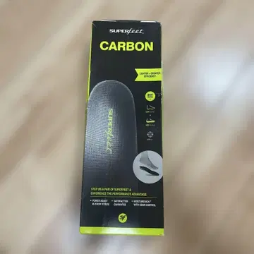 SUPERfeet CARBON 인솔 25-27cm 사이즈 D
