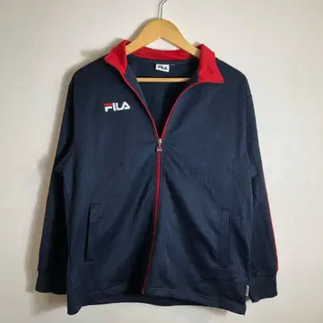 FILA 트랙 자켓 네이비 x 레드