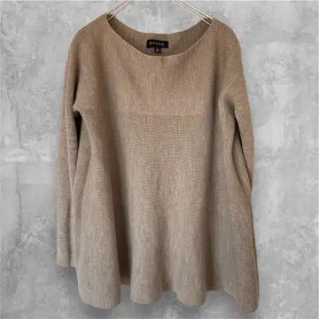 EPOCA 플레어 니트 긴팔 니트 사이즈 L