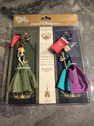 안나와 눈의 여왕 키링 세트