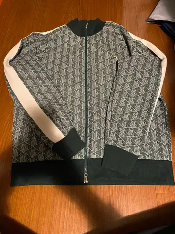 [ 상태 좋음 ] LACOSTE 집업 저지 US L
