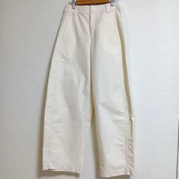 저지 배럴 레그 팬츠