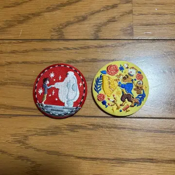 디즈니 캔뱃지 자수