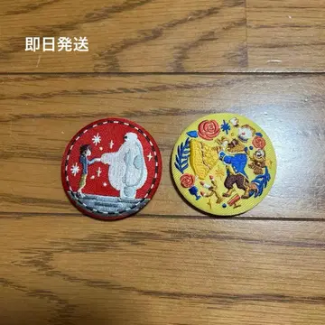 디즈니 캔뱃지 자수