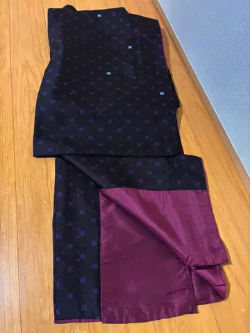 워셔블 기모노 이중 기모노 기장 158cm