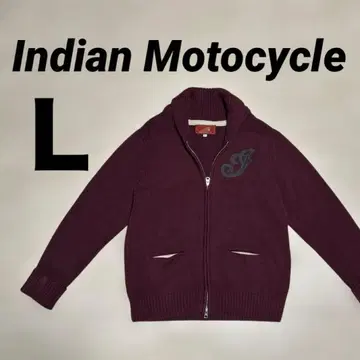 Indian Motocycle 집업 가디건 L