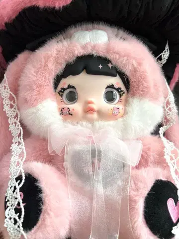 Nommi 400% 핑크 버섯 모자 박스 카드 포함