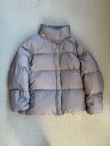 UNIQLO 파우더 소프트 다운 자켓 XL 그레이