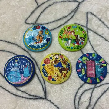 디즈니 자수 캔뱃지 2