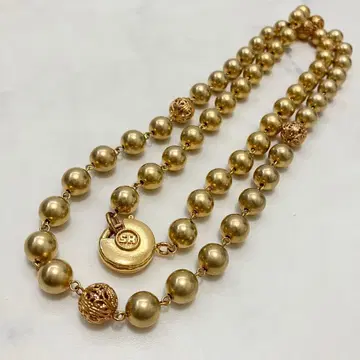 SONIA RYKIEL 소니아 리키엘 공 목걸이 롱 목걸이