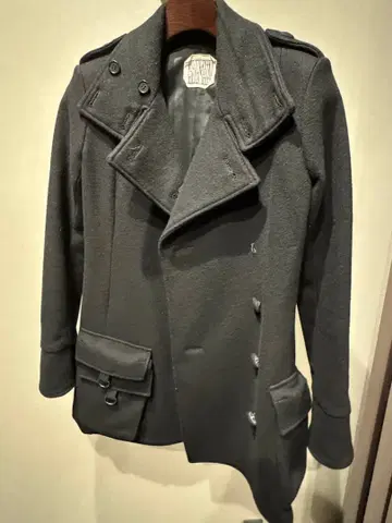 스티그마타 닥터 코트 블랙 고딕 고스