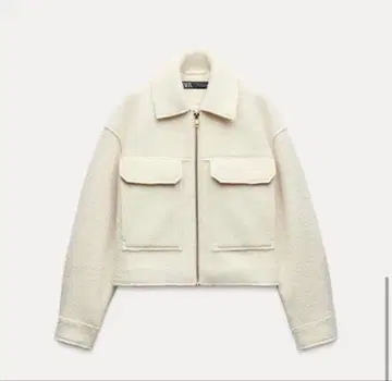 ZARA 부클레 크롭