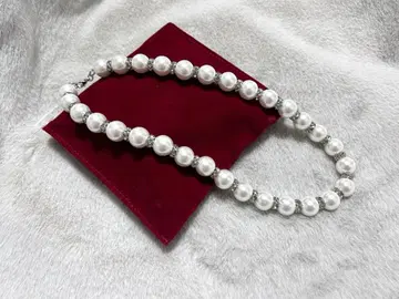 펄&크리스탈 목걸이