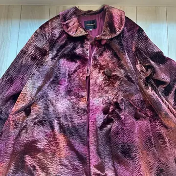 soen passy 벨벳 코트 S 사이즈