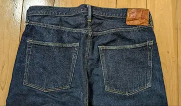 W34 Lot1110 다크 네이비 풀카운트 데님 청바지