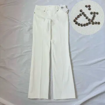 택 포함 새상품급 핑키앤다이안 비쥬 플레어 슬랙스 팬츠