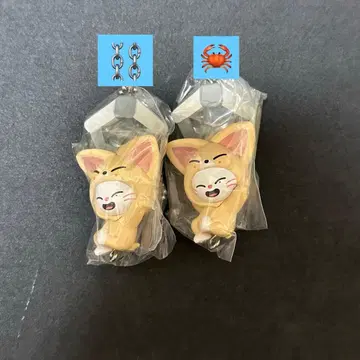 SKZOO 가챠 꼬옥꼬옥 붙어라 마스코트 지니렛 2개 세트