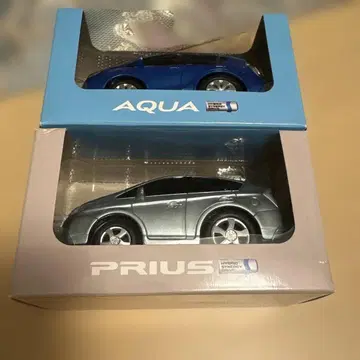 AQUAvPRIUS 풀백카 미니카 세트