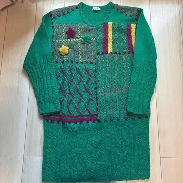 Givy 패치워크 니트 스웨터