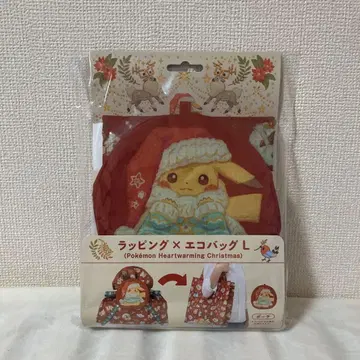 포켓몬 랩핑 에코백 L 크리스마스