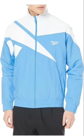 미사용 새상품 Reebok 나일론 자켓 라이트 블루 상하의 세트