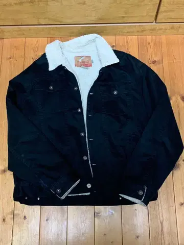 빈티지 데님 보아 자켓