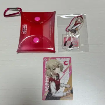 프로세카 x 스시로 콜라보 한정판 멀티 파우치 & 카드 아즈사와 코하네