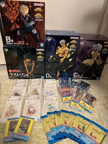 히로아카 제일복권 더 멀리 피규어 4체 세트