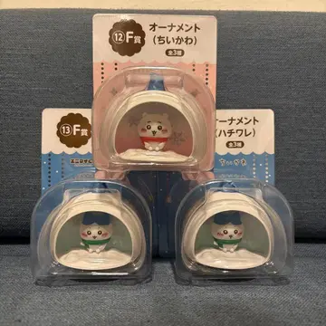 치이카와 (먼작귀) 하치와레 오너먼트 3개 세트