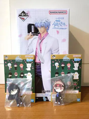 제일복권 은혼 긴토키 피규어 러버 참 세트