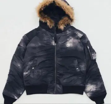 ANTIMID FLIGHT JACKET 퍼 달린 다운 L 사이즈