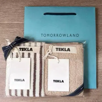 즉시 구매 가능 인기 TEKLA 핸드 타월 코디악 스트라이프, 시에나