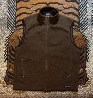 XL 브라운 신틸라 베스트 파타고니아 신틸라 플리스 베스트