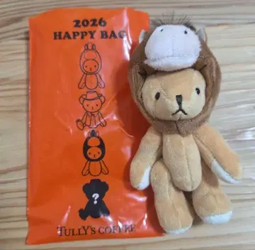 타리즈 커피 2026 해피백 십이지 베어 말 푸치 베어풀 미사용 새상품