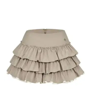 Andwang Charm Frill Culotte 미니 스커트