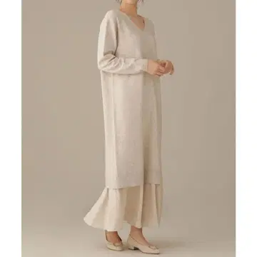 나노 유니버스 레이어드 니트 원피스