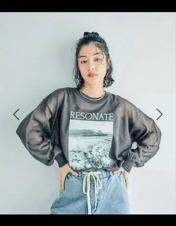 새상품급 LEPSIM 렙심 12게이지 시어 로고 풀오버