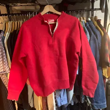 McCoy Sportswear 레드 맨투맨 36 REGULAR