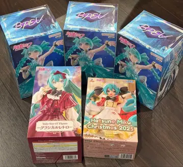 [ 하츠네 미쿠 ] 프라이스 피규어 5개 묶음 판매