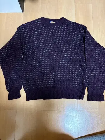 Pendleton 보르도색 울 스웨터