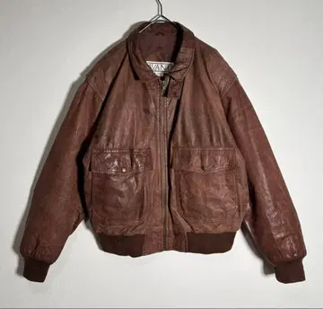 A-2 리얼 가죽 천연 가죽 가죽 자켓 플라이트 자켓