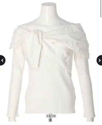 아푸와이저 리셰 트위스트 리본 넥 니트