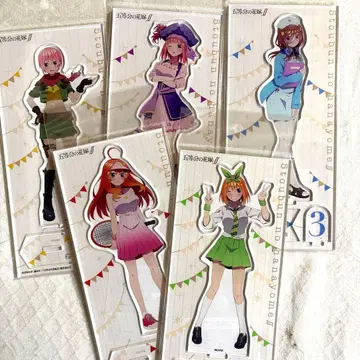 5등분의 신부 아크릴 스탠드 풀세트