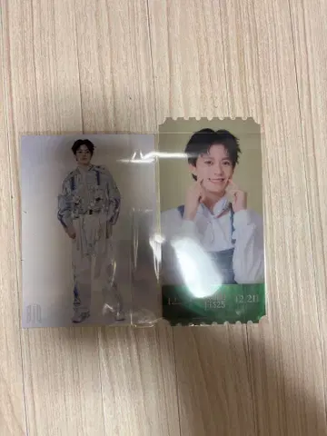 BUDDiiS FUMINORI 클리어 픽처 티켓 #036 브로마이드