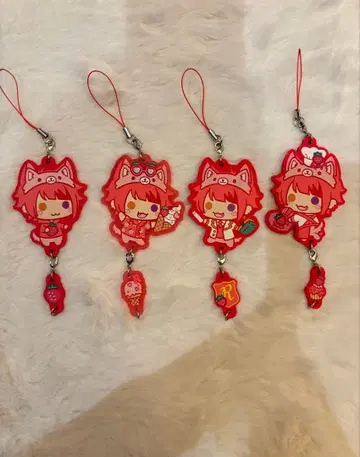 리이누군 러버 스트랩 세트 4개