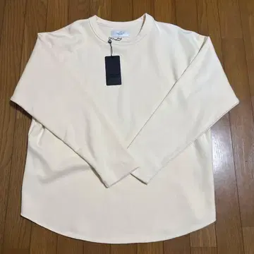 DUAL VOICE 7부/긴팔 티셔츠 L 크림 속기모