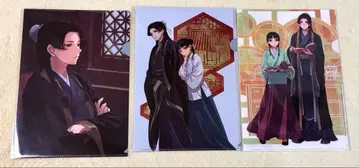 미개봉 새상품 약사의 혼잣말 원작전 A4 클리어 파일 3종 세트