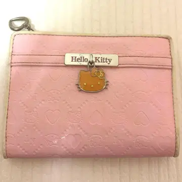 2004년 헤이세이 레트로 헬로키티 접이식 지갑