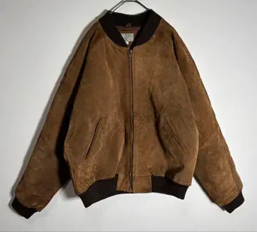 리얼 가죽 천연 가죽 스웨이드 봄버 자켓 가죽 자켓